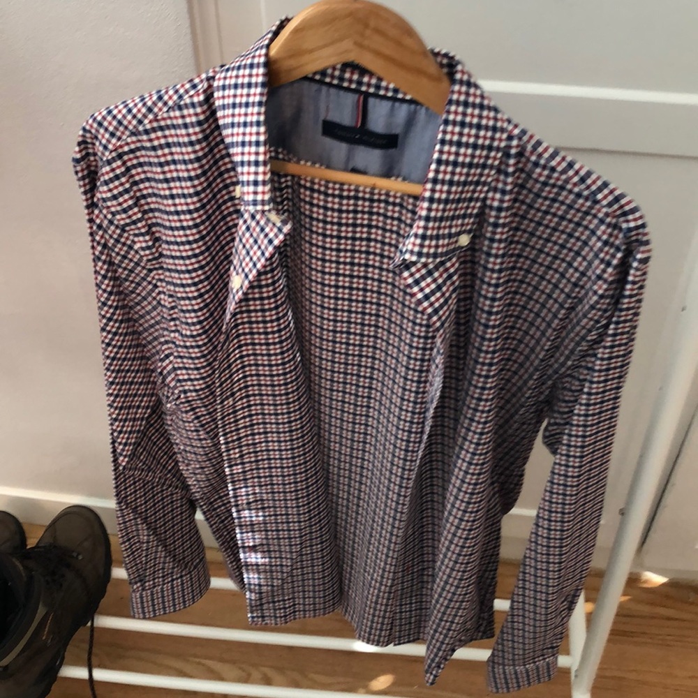 Tommy Hilfiger long sleeve button down.